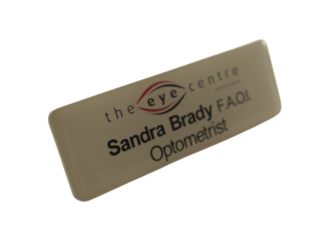 Domed Name Badges - Z024