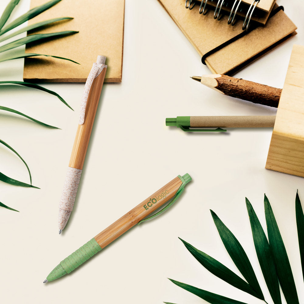 KUMA. Bamboo ball pen