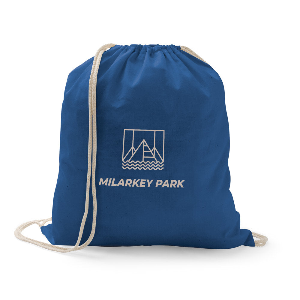 ILFORD. cotton drawstring bag