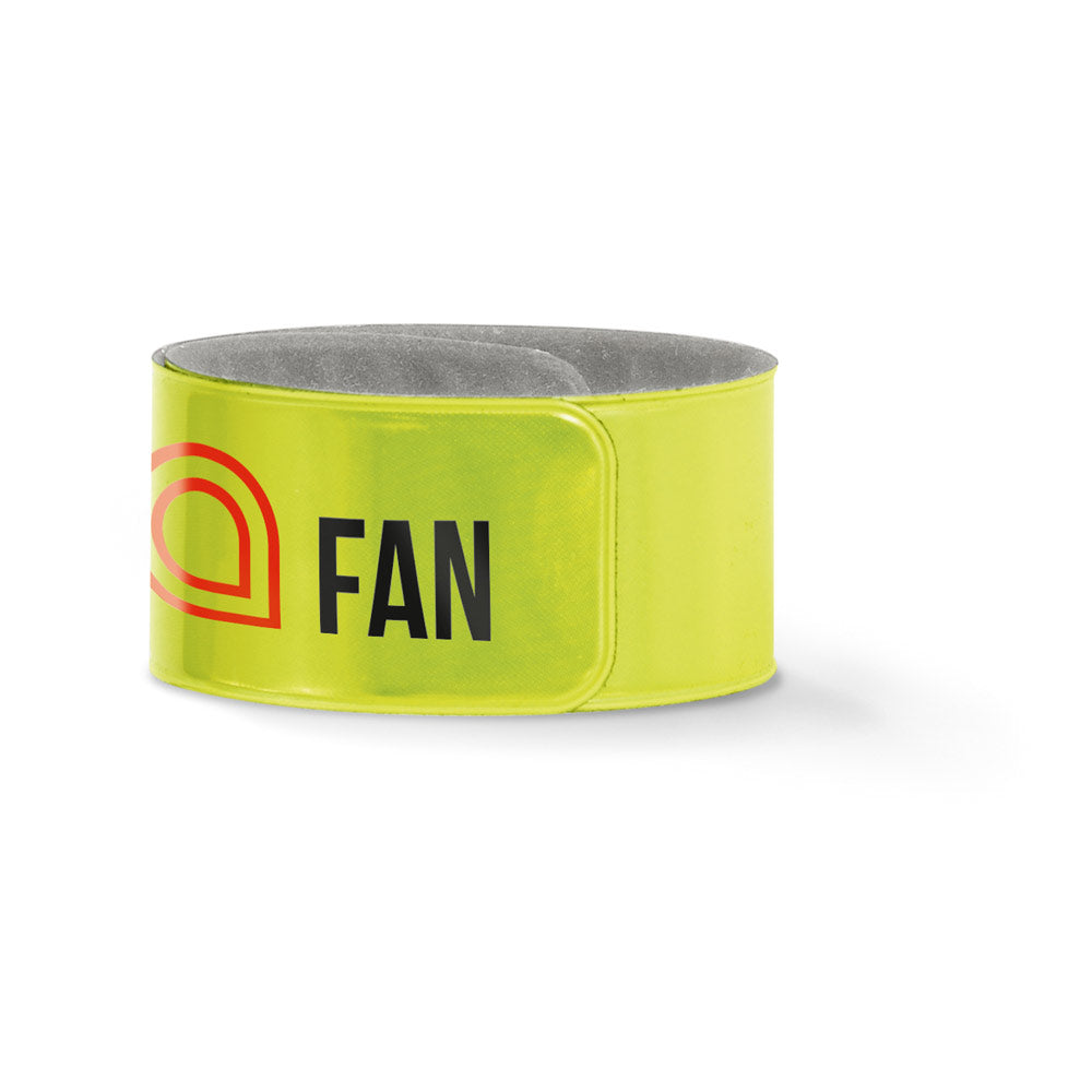 Fluorescent slap band