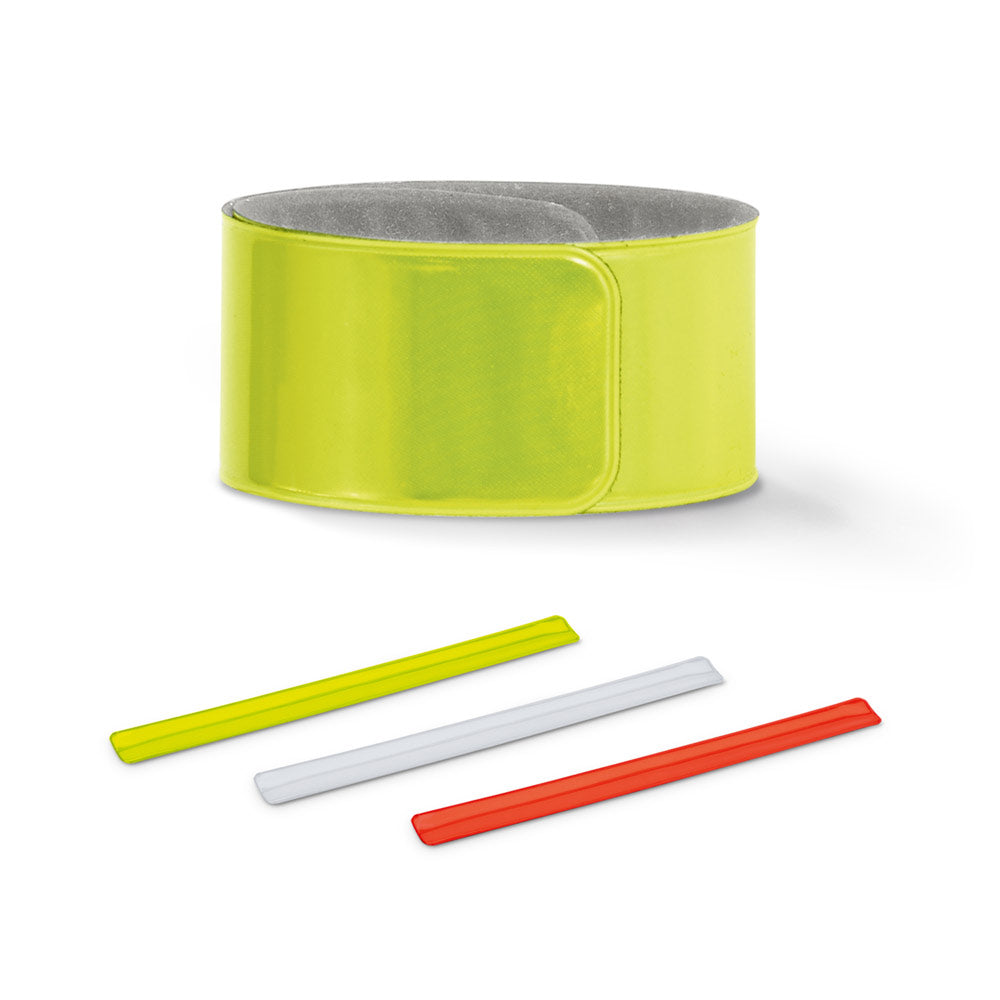 Fluorescent slap band