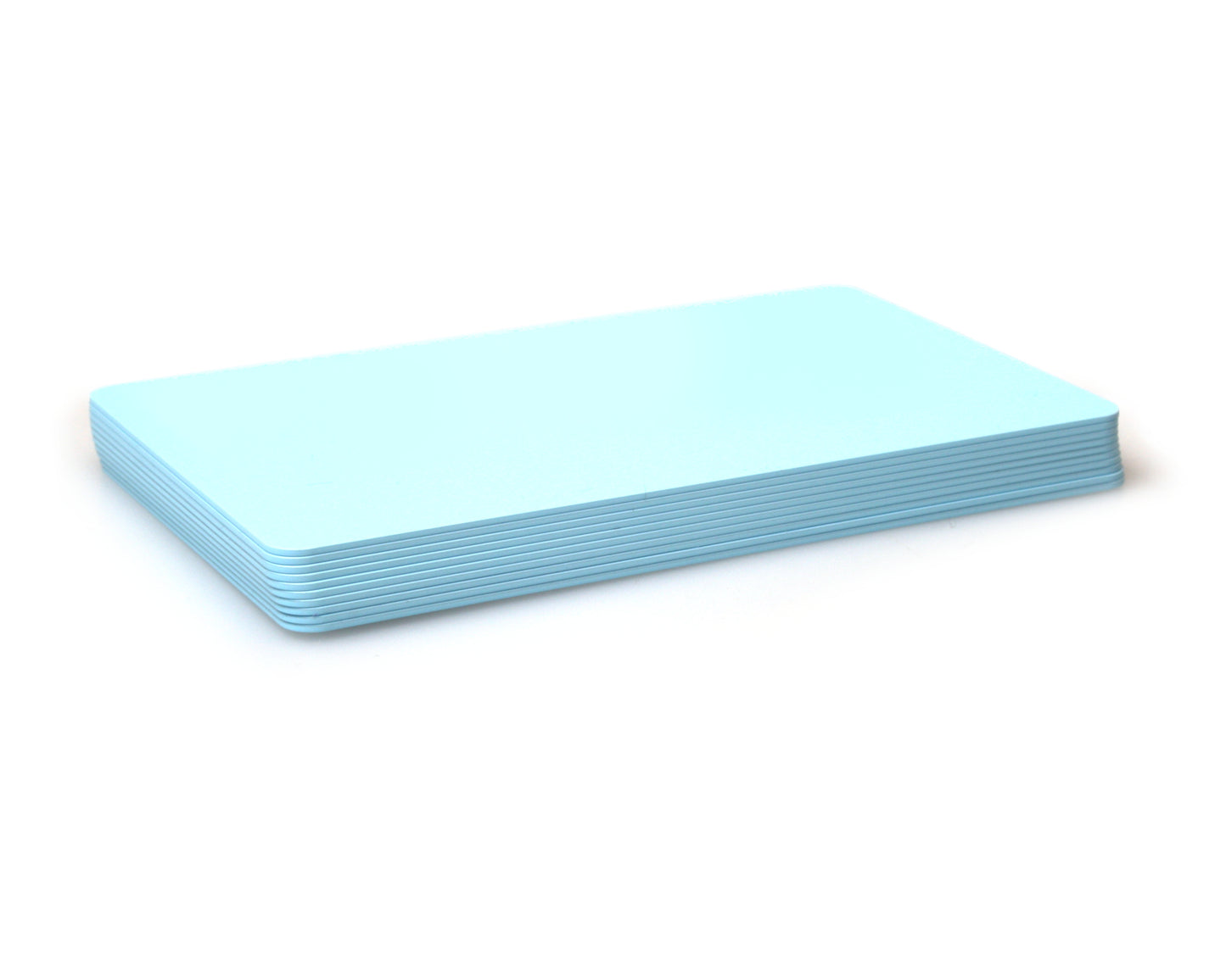 Light Blue PVC Cards - F041