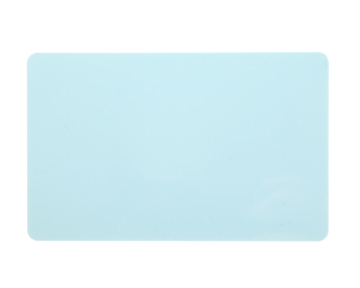Light Blue PVC Cards - F041