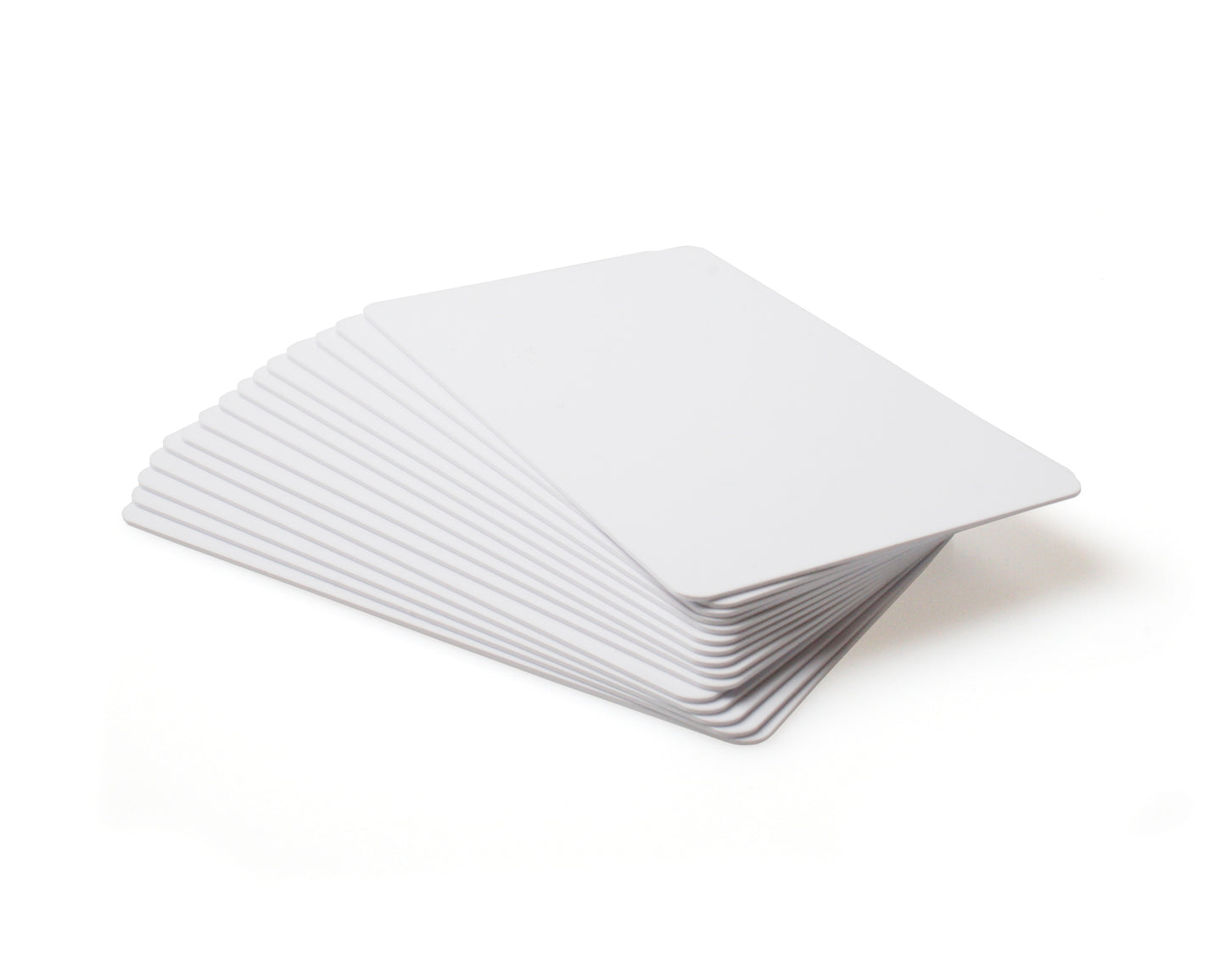 White PVC Cards - F001