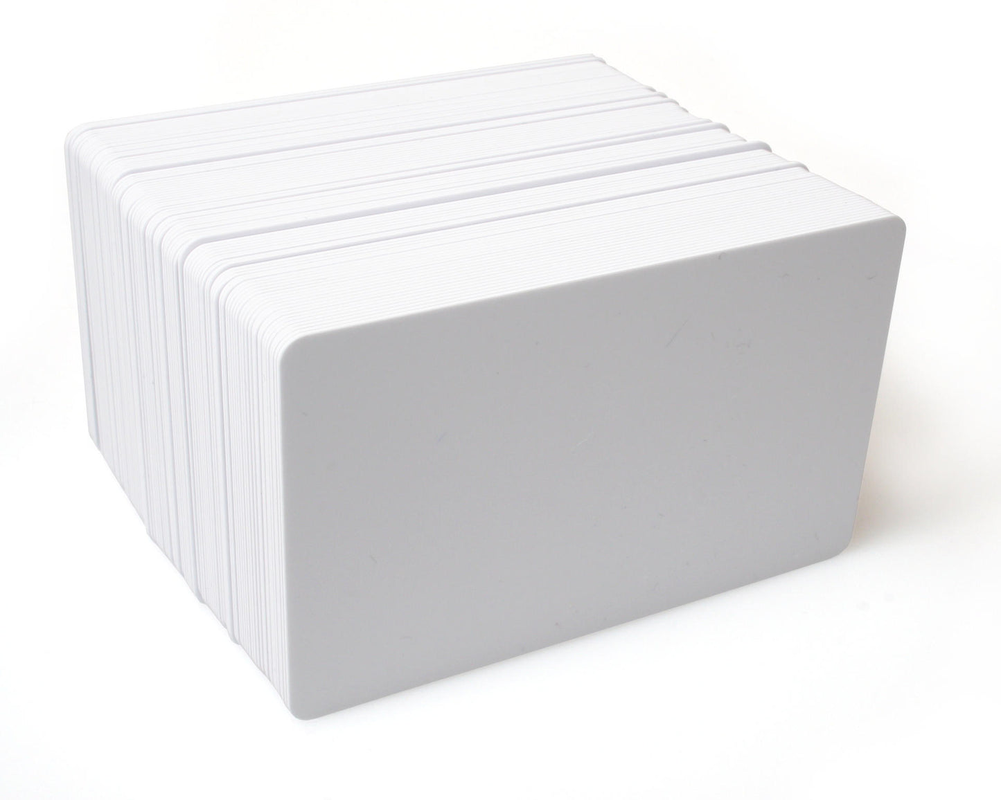 White PVC Cards - F001