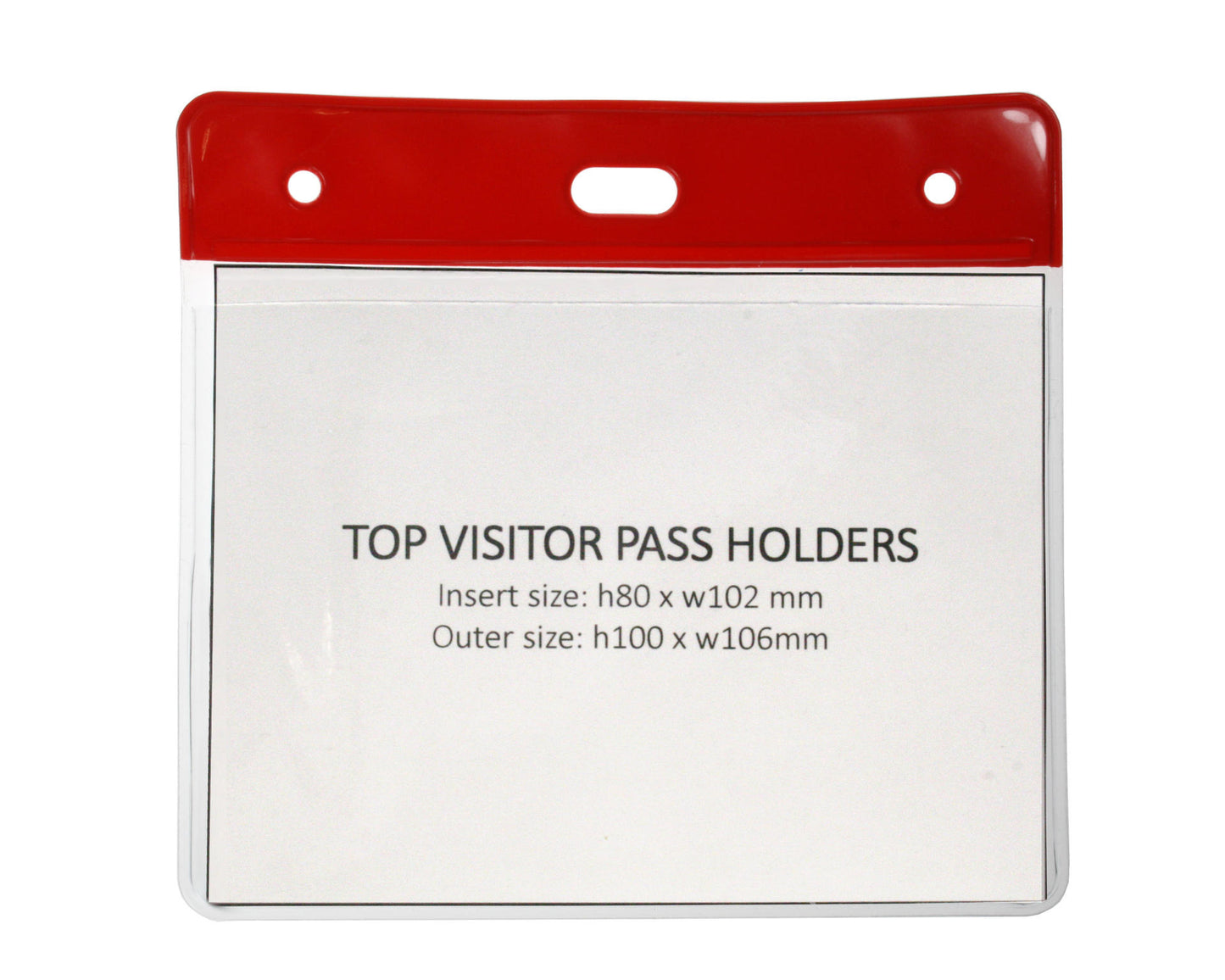 RED TOP VISITOR WALLET - P8824