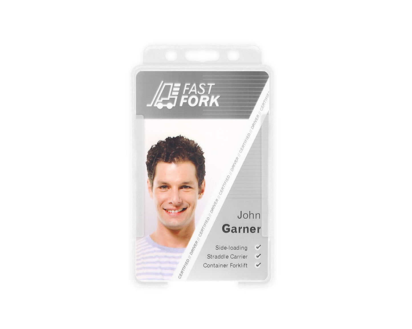 OPEN FACE HOLDER - PORTRAIT