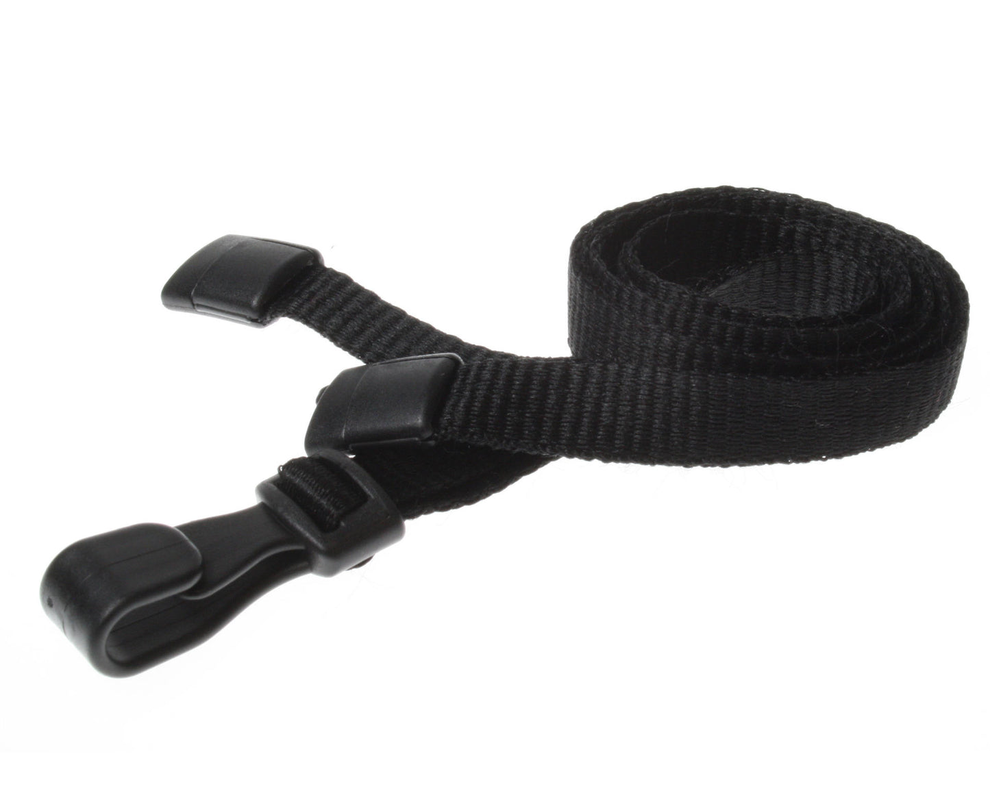 Plastic J Clip Plain Lanyards