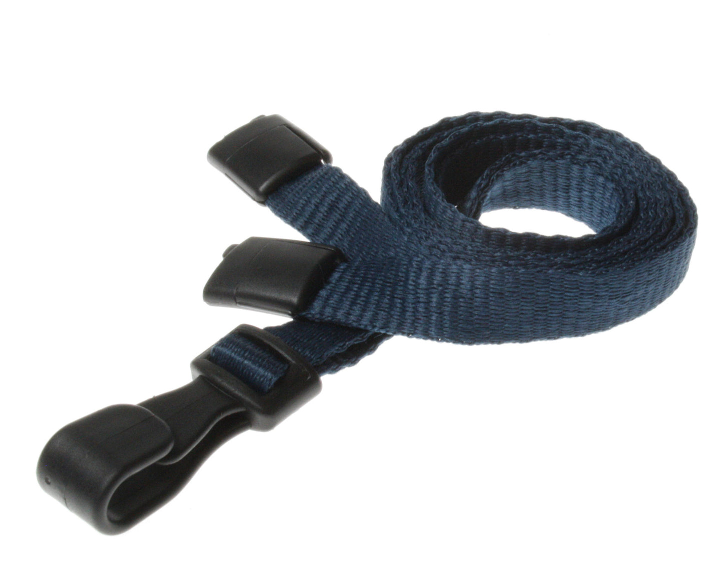 Plastic J Clip Plain Lanyards