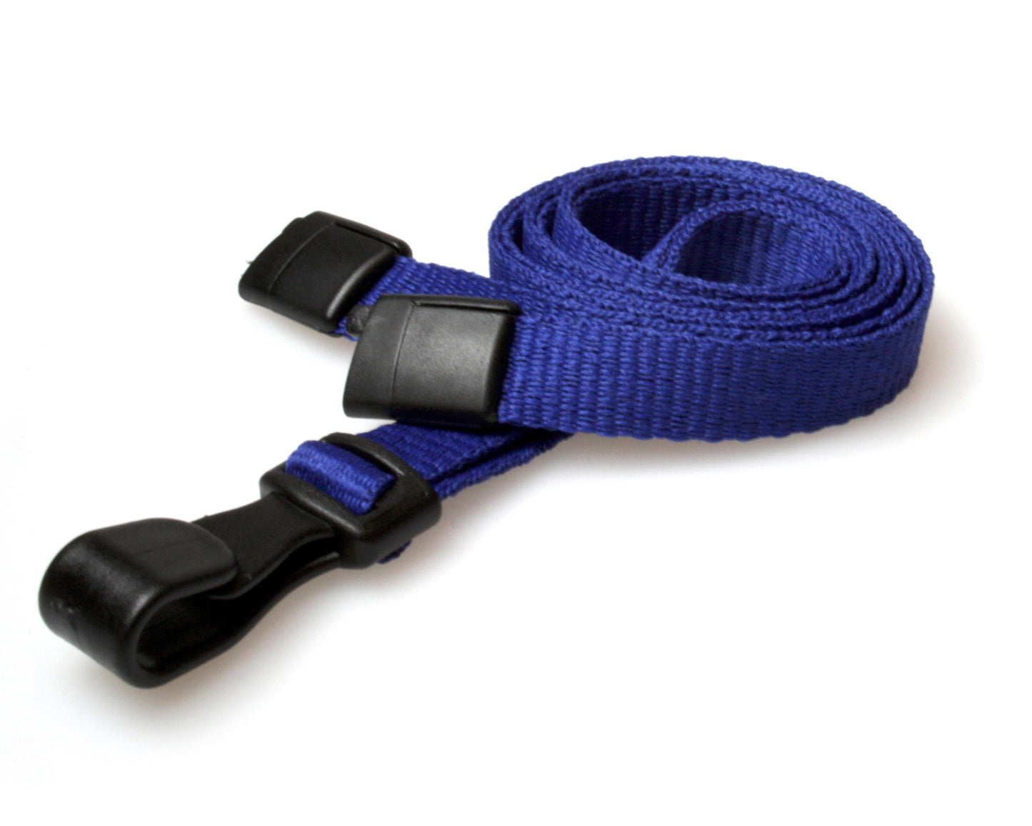 Plastic J Clip Plain Lanyards