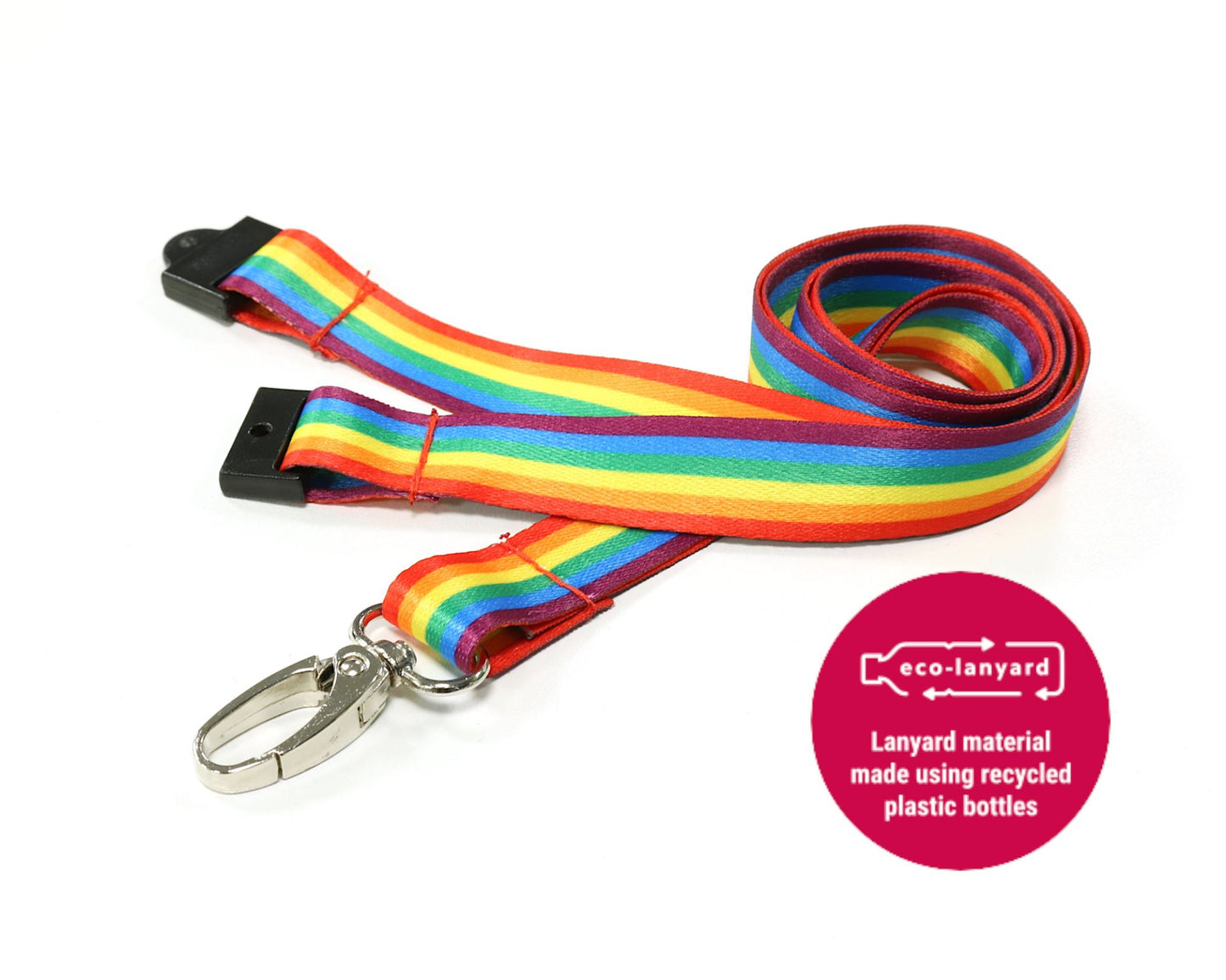 PRIDE LANYARD WITH METAL CLIP
