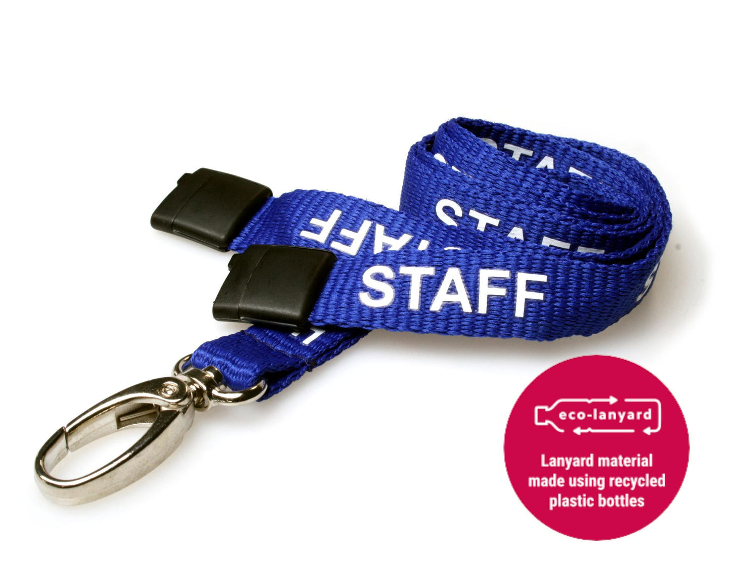 BLUE STAFF Lanyards with Metal Clip