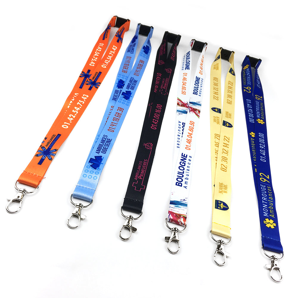 Full Colour Printed Lanyard - DYE SUBLIMATION