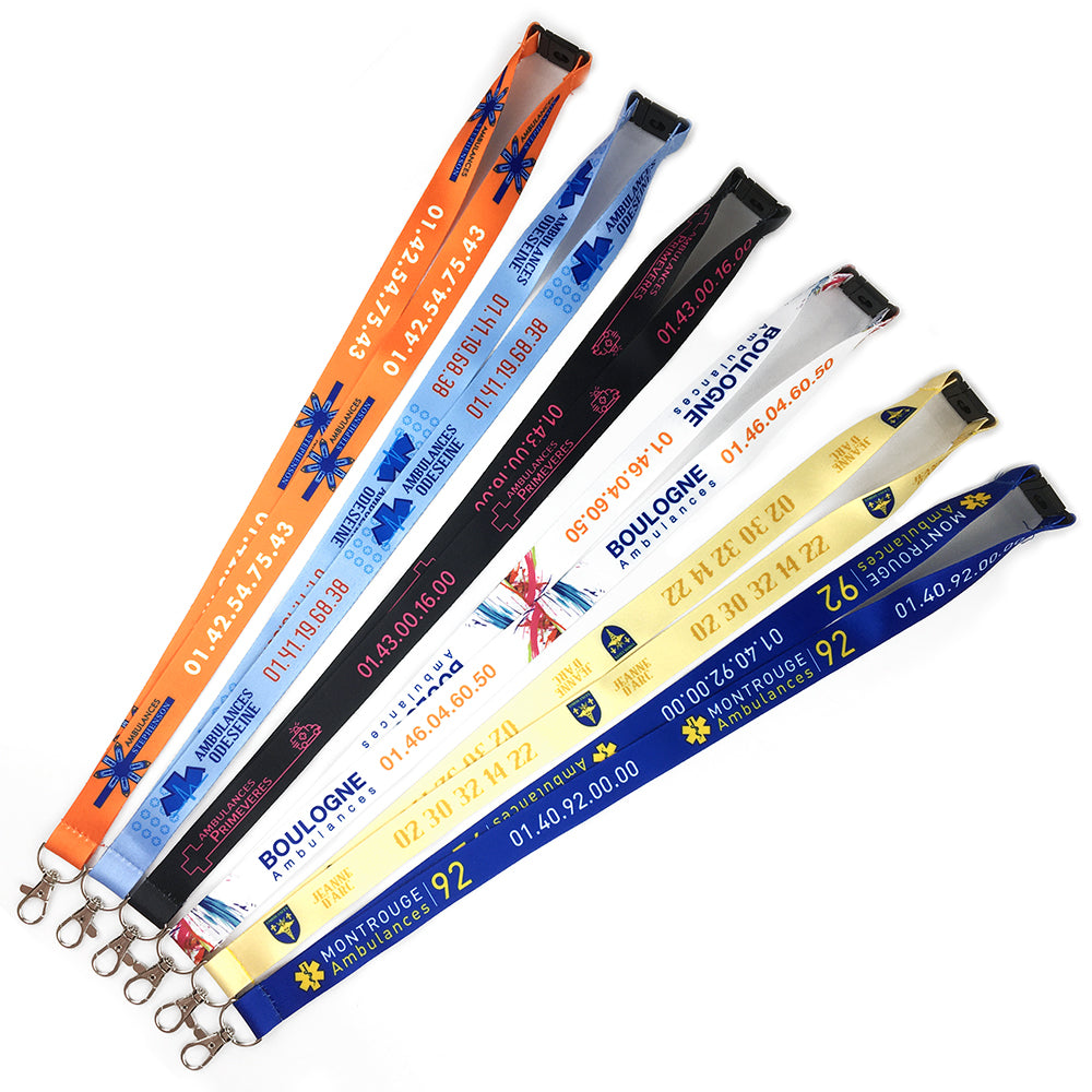 Full Colour Printed Lanyard - DYE SUBLIMATION