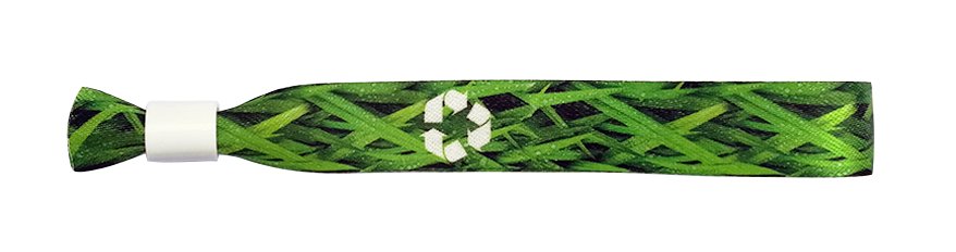 Express Printed RPET Fabric Wristbands
