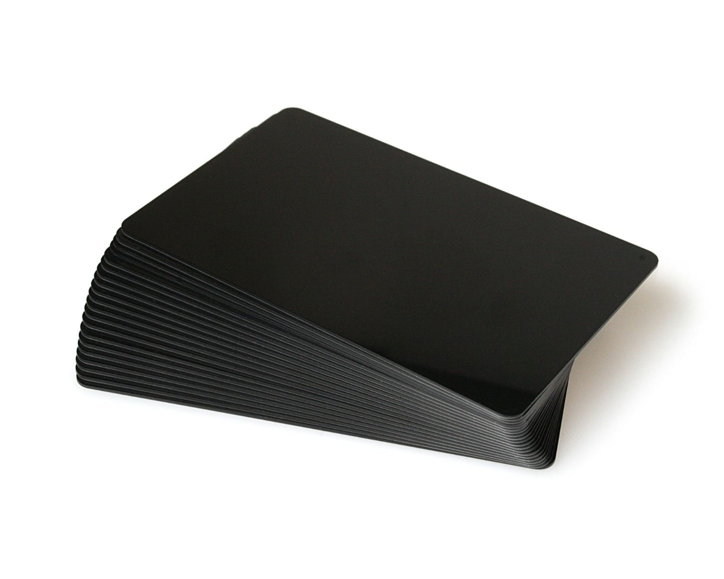 Black Gloss PVC Cards - F029