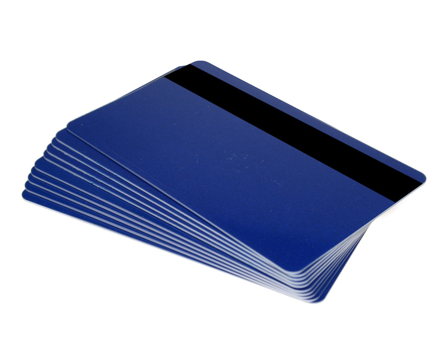 Royal Blue PVC Cards with Hi-Co Magnetic Stripe - F042
