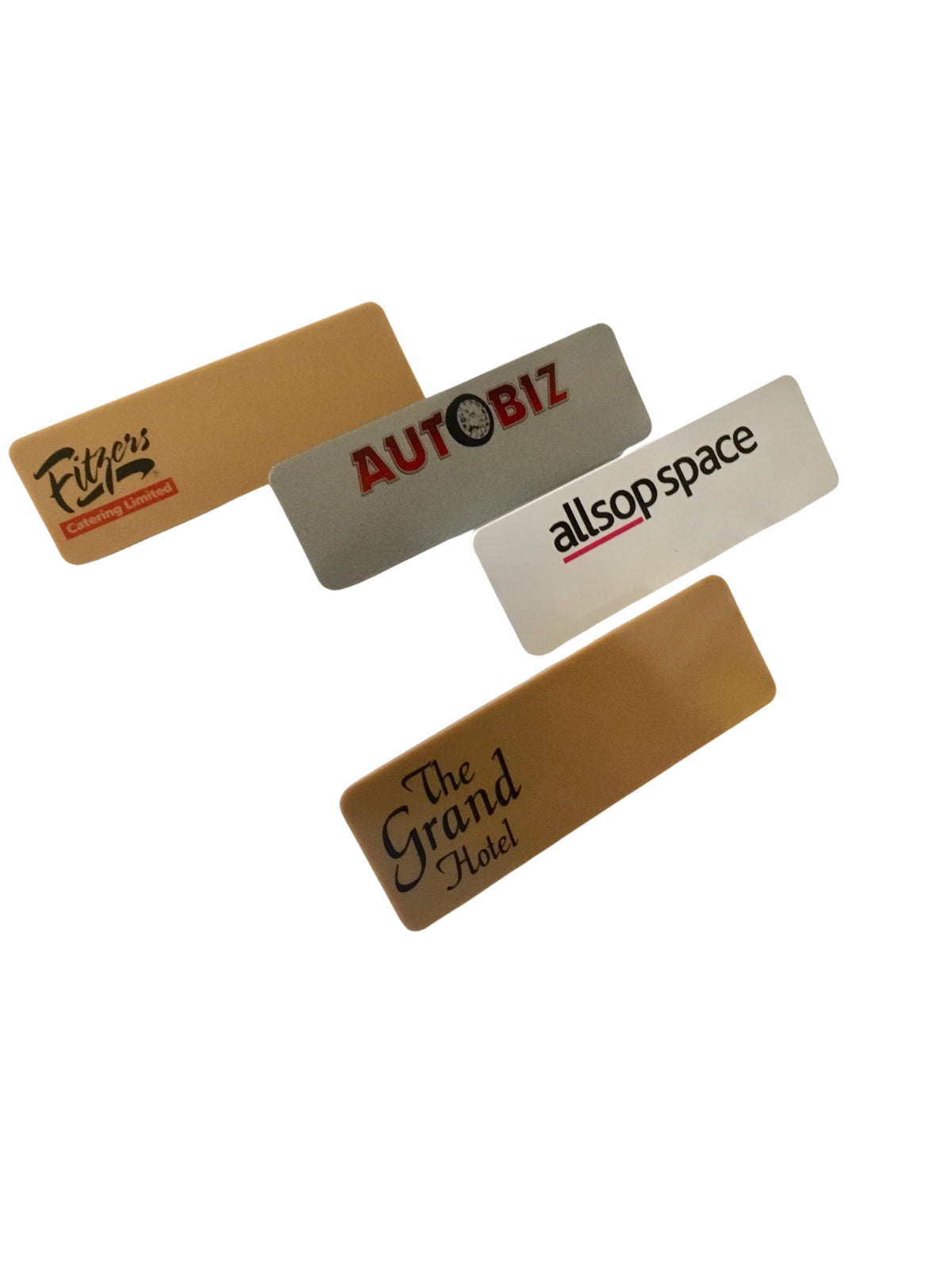 Digitally Printed Name Tags