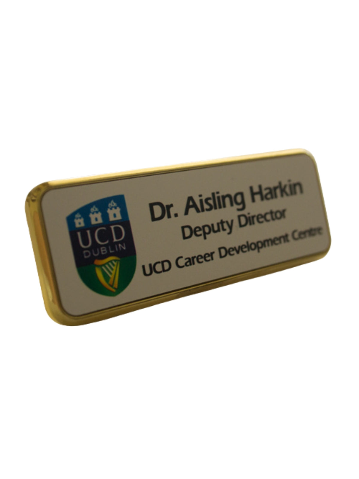 Name Tags with Metal Frame