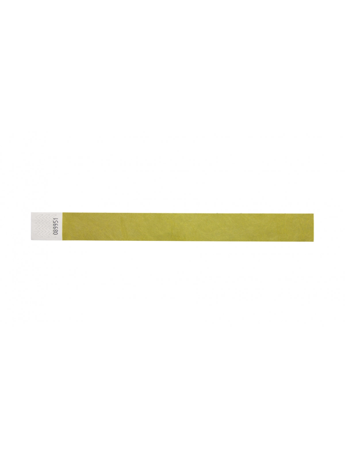 25mm Plain Tyvek Wristbands