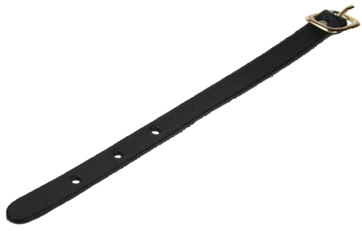 Black Leather Luggage Strap (Pack of 100) - HH035