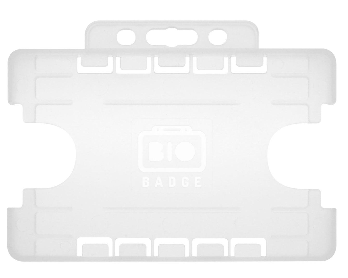 CLEAR DUAL-SIDED HOLDER LANDSCAPE - HH121