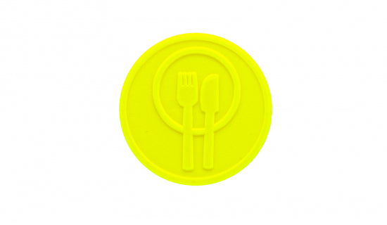 YELLOW MEAL TOKEN - T1009