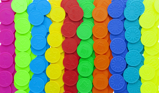 YELLOW MEAL TOKEN - T1009