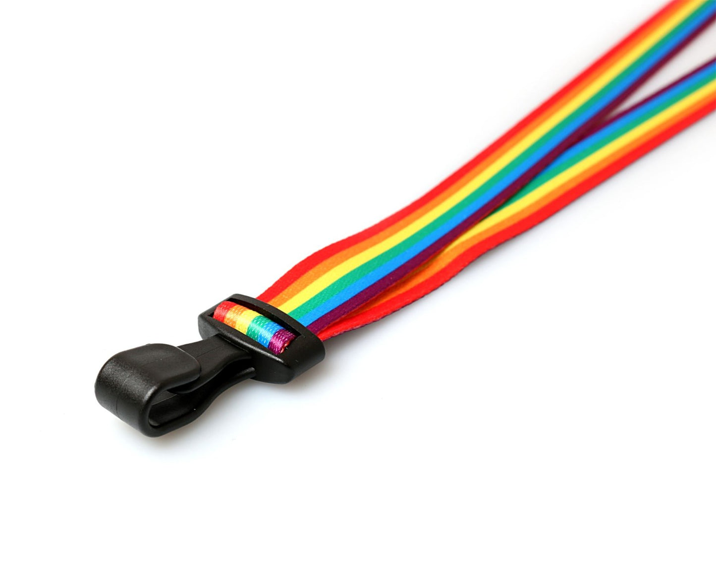 PRIDE LANYARD WITH PLASTIC CLIP