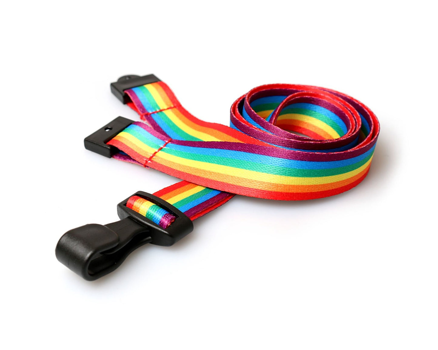 PRIDE LANYARD WITH PLASTIC CLIP