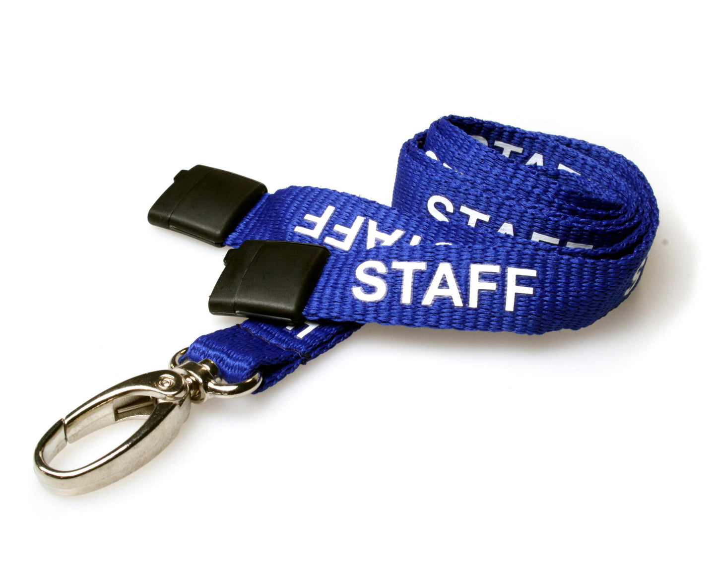 BLUE STAFF Lanyards with Metal Clip