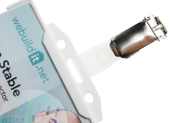 Lever ID Card Clip (Pack of 100) - HH004