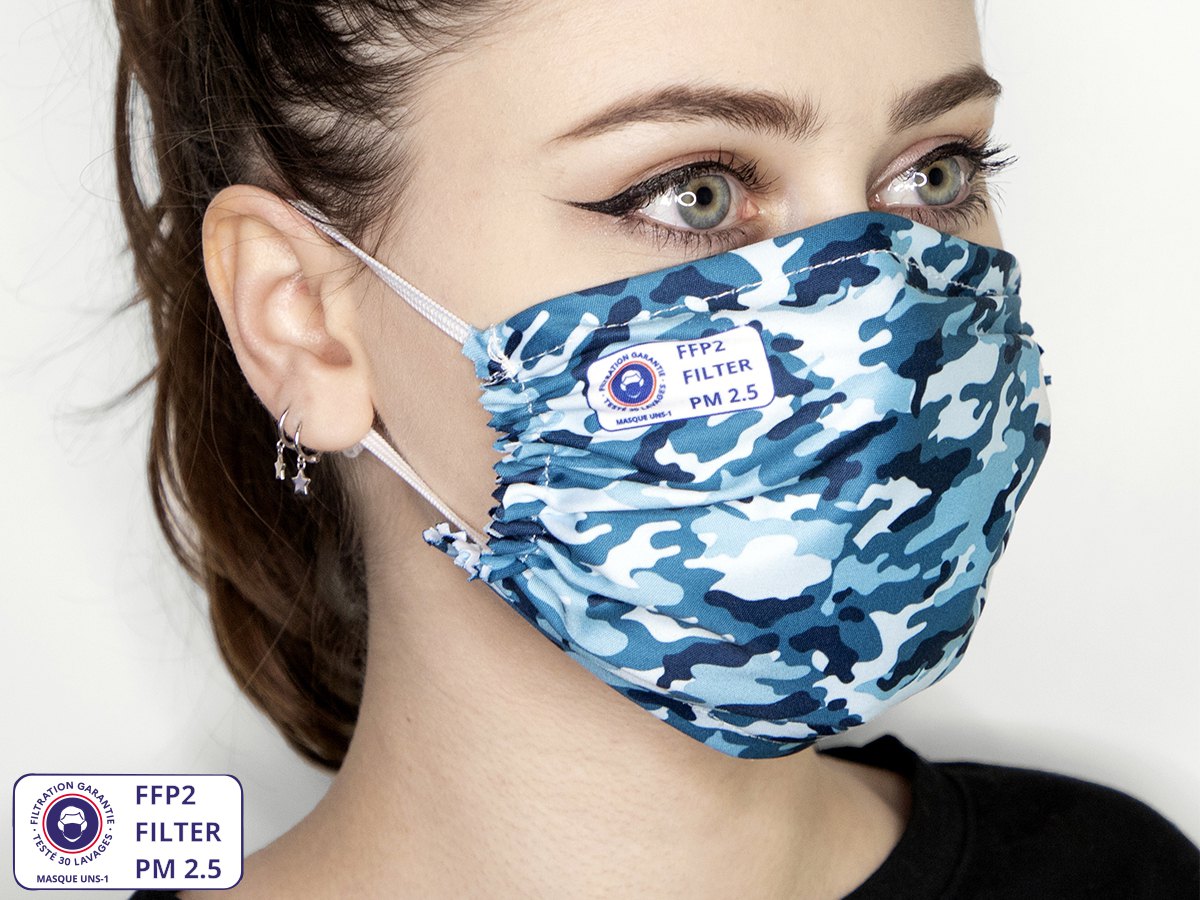 Microfiber Printed Face Mask