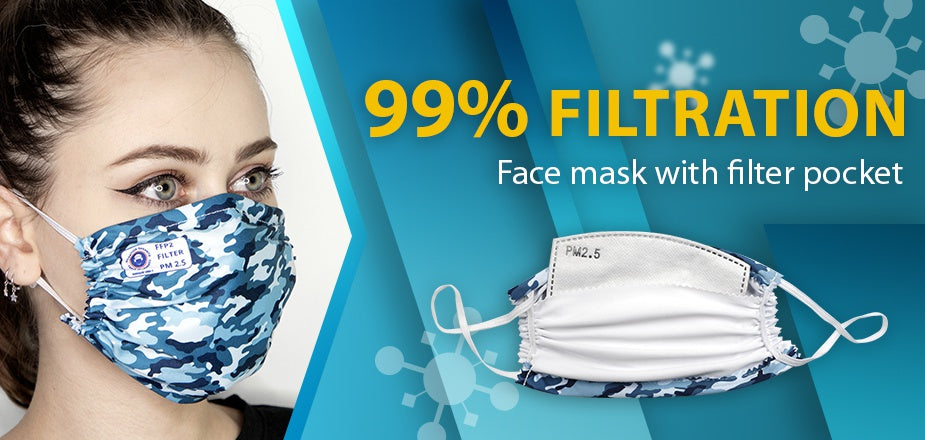 Microfiber Printed Face Mask