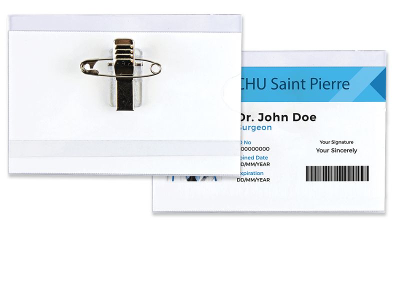 Combi Clip Badge Holder - P833 - Sold in packs of 50