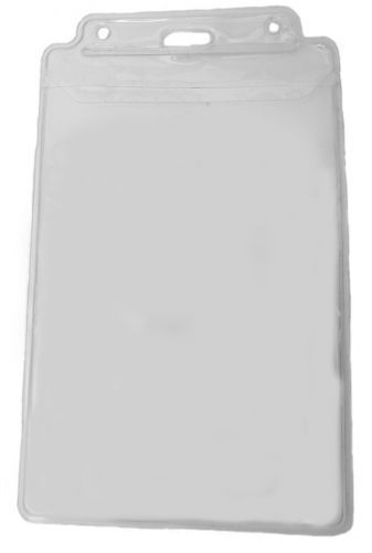 Vinyl Badge Holder with Tuck-In Flap - 89 x 138 mm Insert