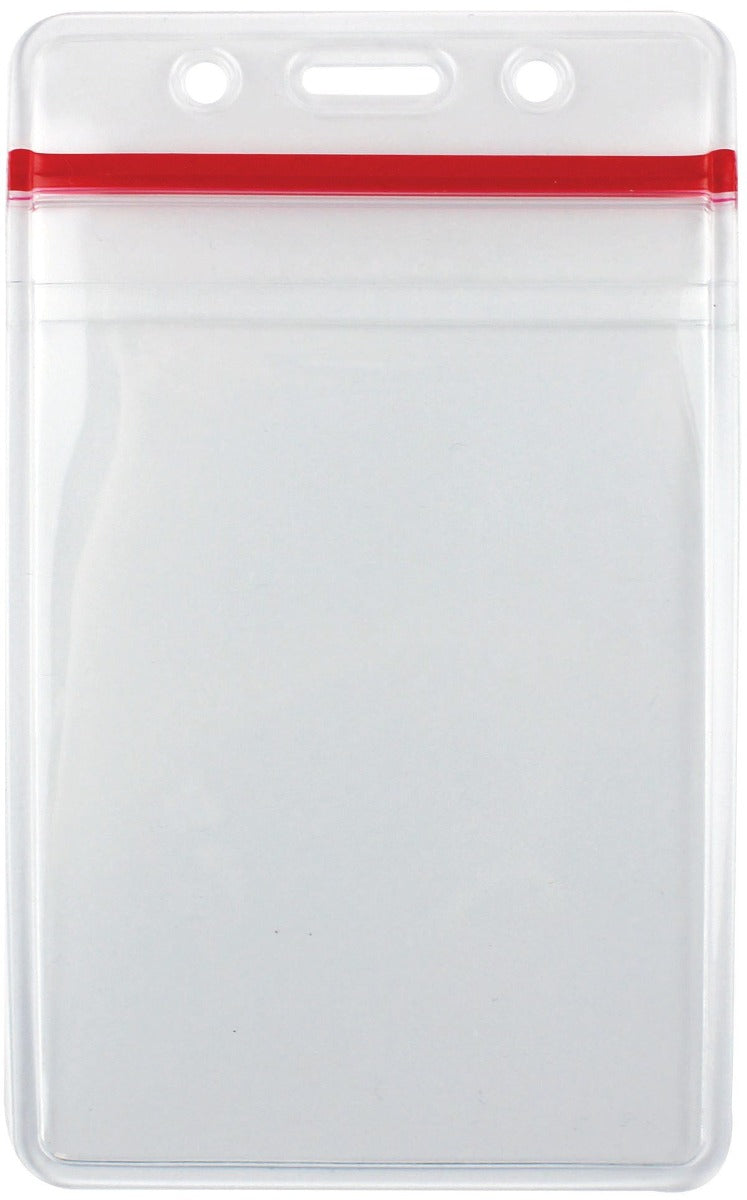 VINYL ZIP LOCK WALLET PORTRAIT - P980