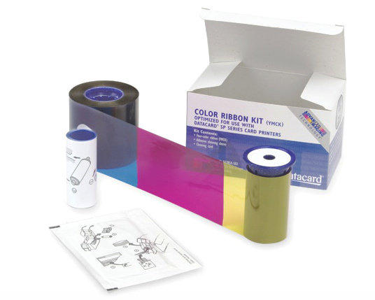 Datacard YMCKT Colour Ribbon for SD range, 534700-004-R010 - 500 prints