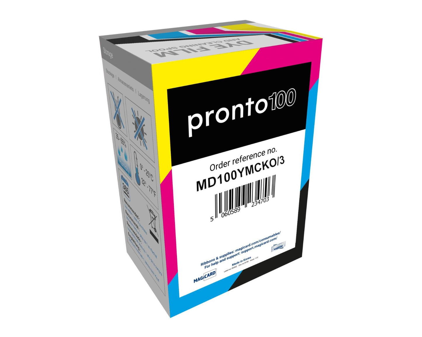 Magicard MD100YMCKO Colour Ribbon - P926