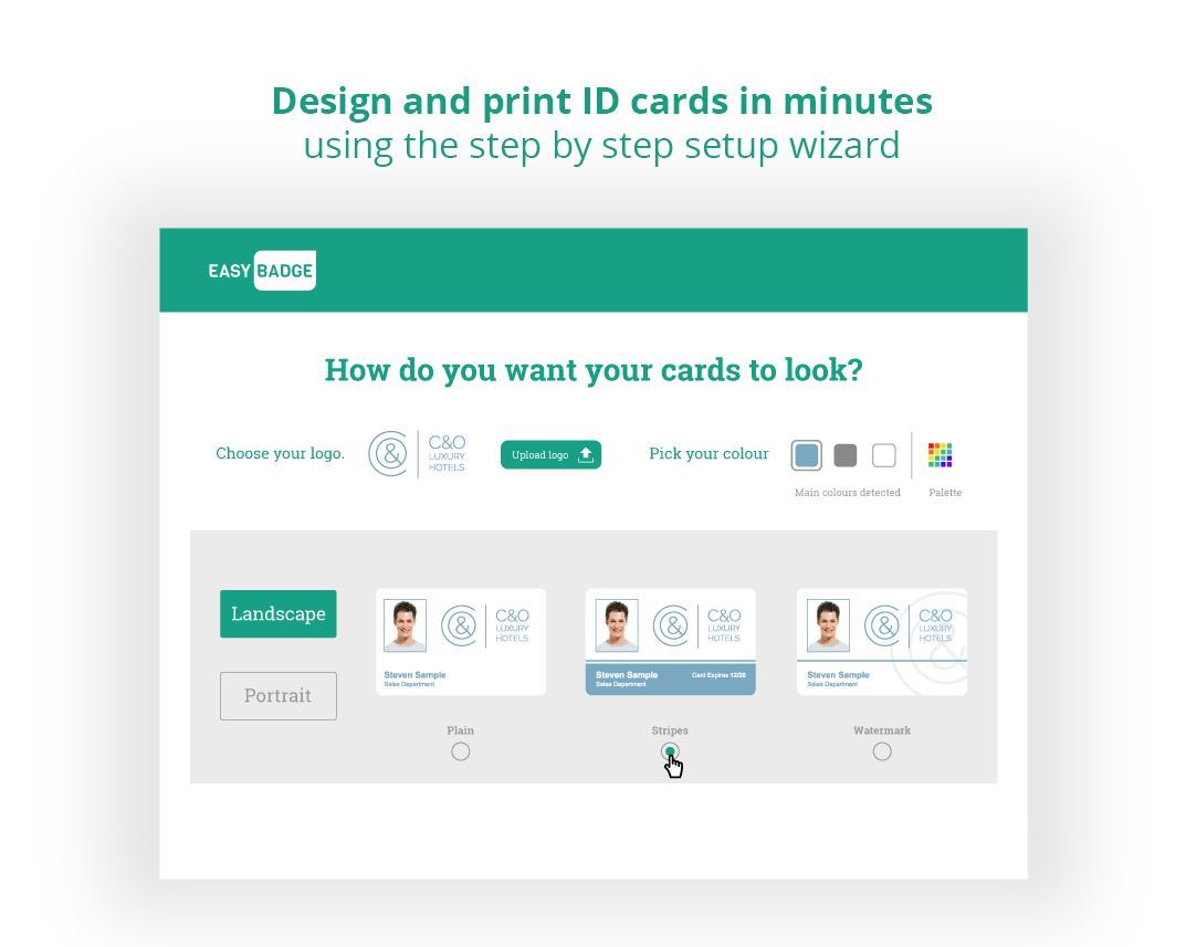 EasyBadge Professional ID Card Design Software