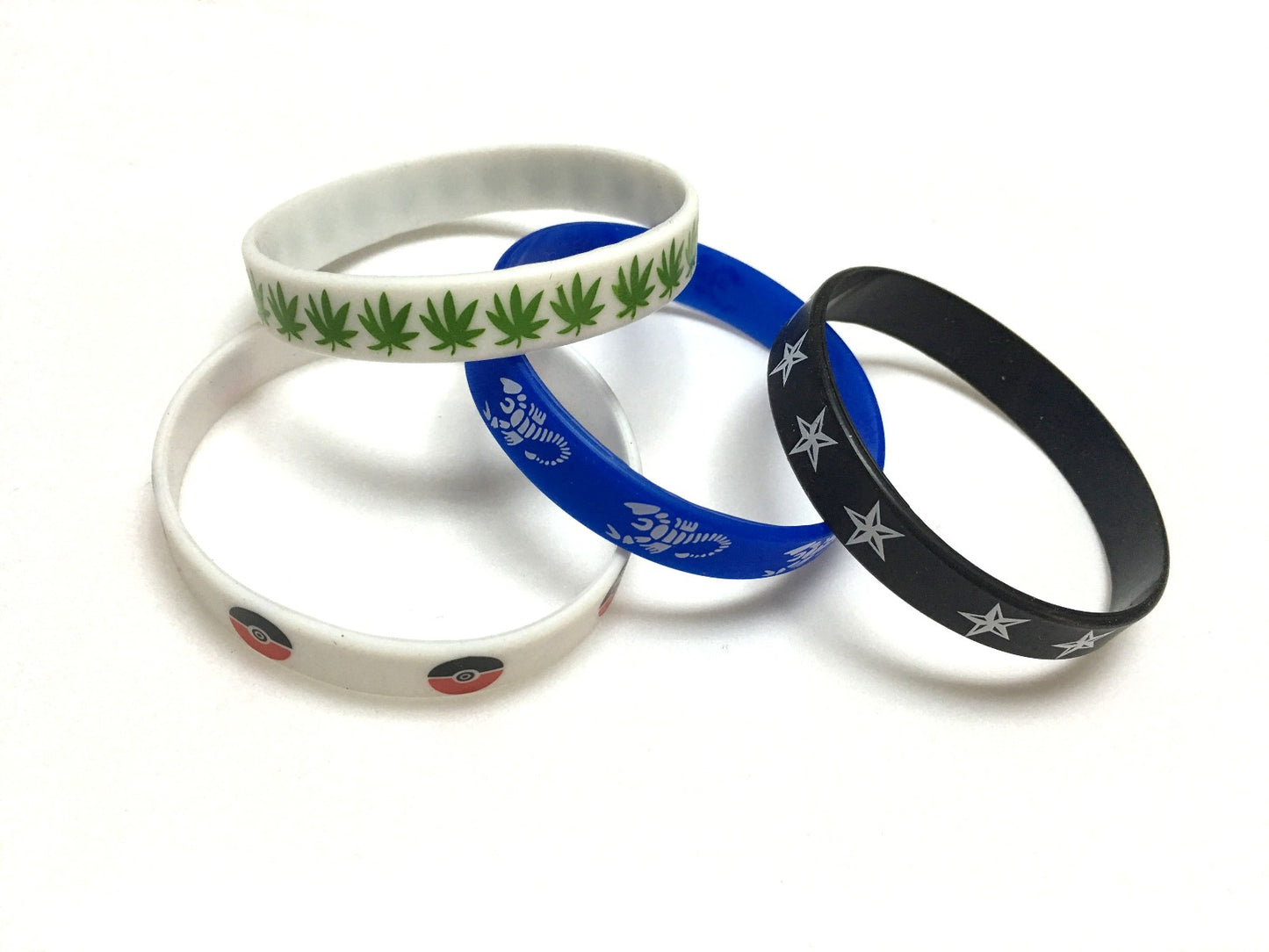 PRINTED SILICONE WRISTBANDS