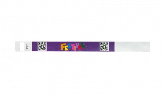 FULL COLOUR Tyvek Wristbands