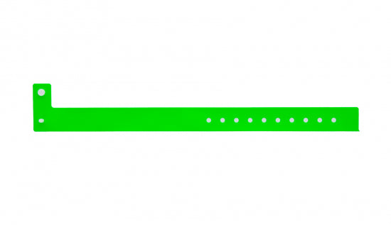19mm Plain Vinyl Wristbands