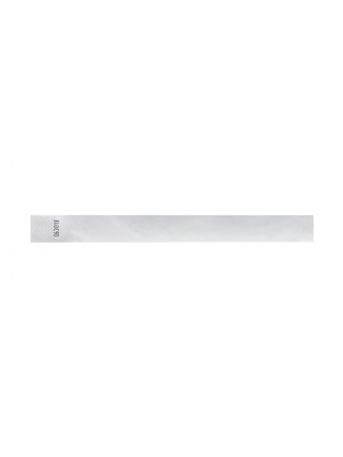 25mm Plain Tyvek Wristbands
