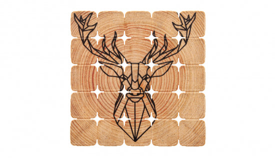 WOODEN FESTIVAL TOKENS