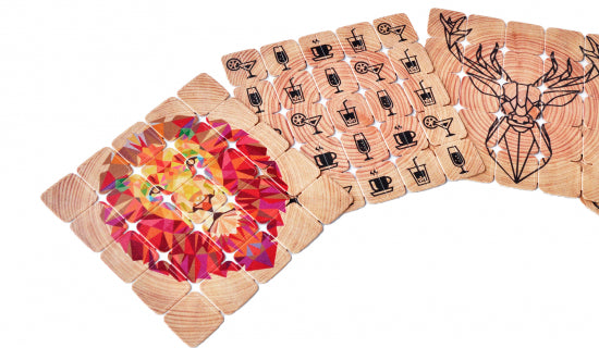 WOODEN FESTIVAL TOKENS