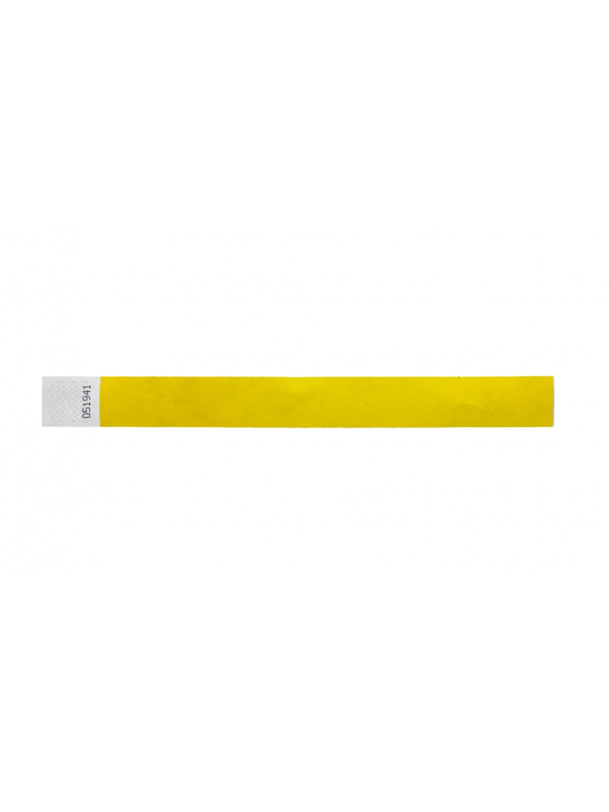 25mm Plain Tyvek Wristbands
