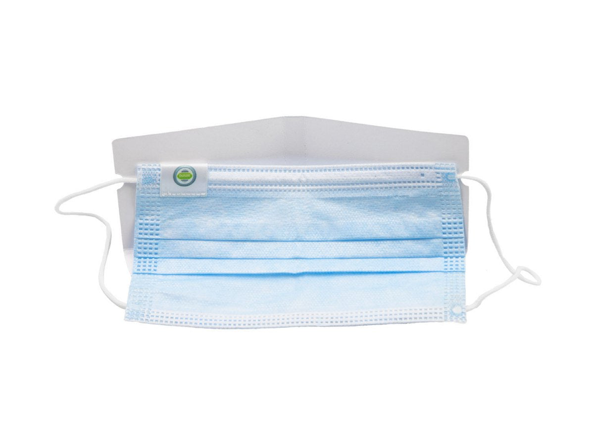 Disposal Printed Face Mask with Satin Tag